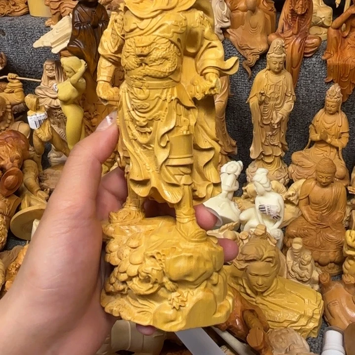 黄杨木黄杨木瑕疵关公