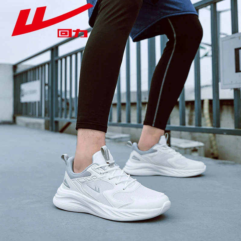 回力运动鞋夏季女鞋2025新款透气网面鞋内增高轻便时尚休闲跑步鞋