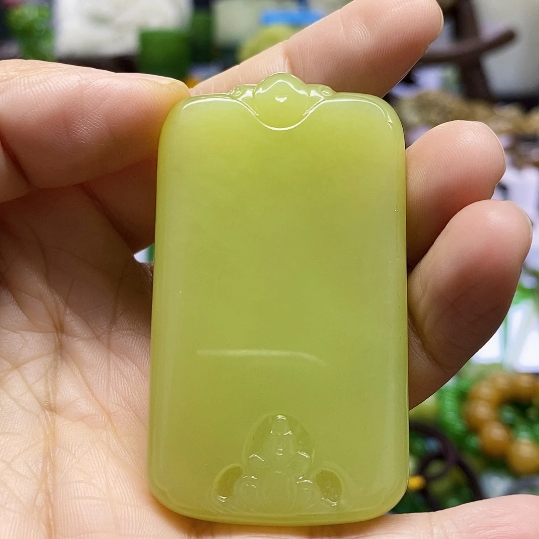 未镶嵌和田玉挂件芭**同