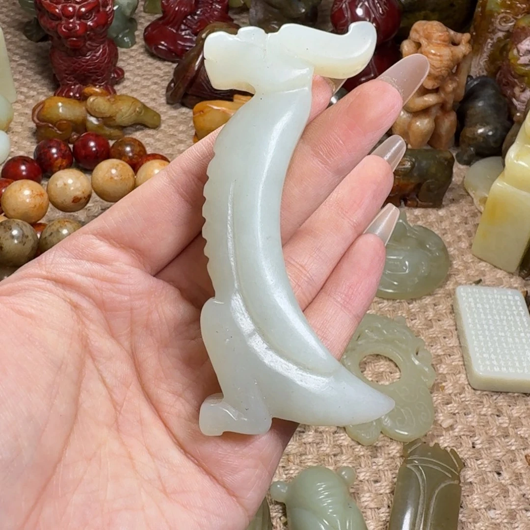 白玉菩提吊坠挂件