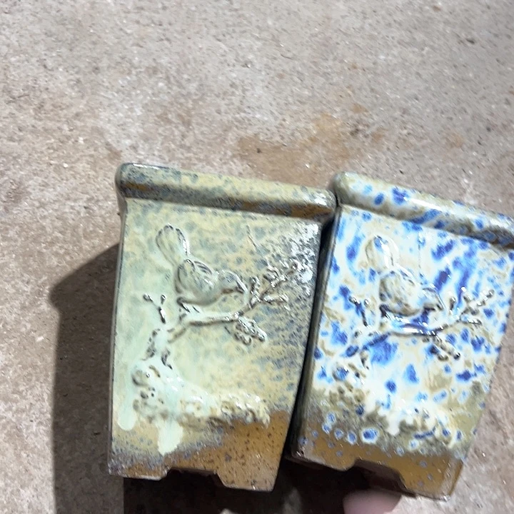 紫砂花盆次品次品颜色随机