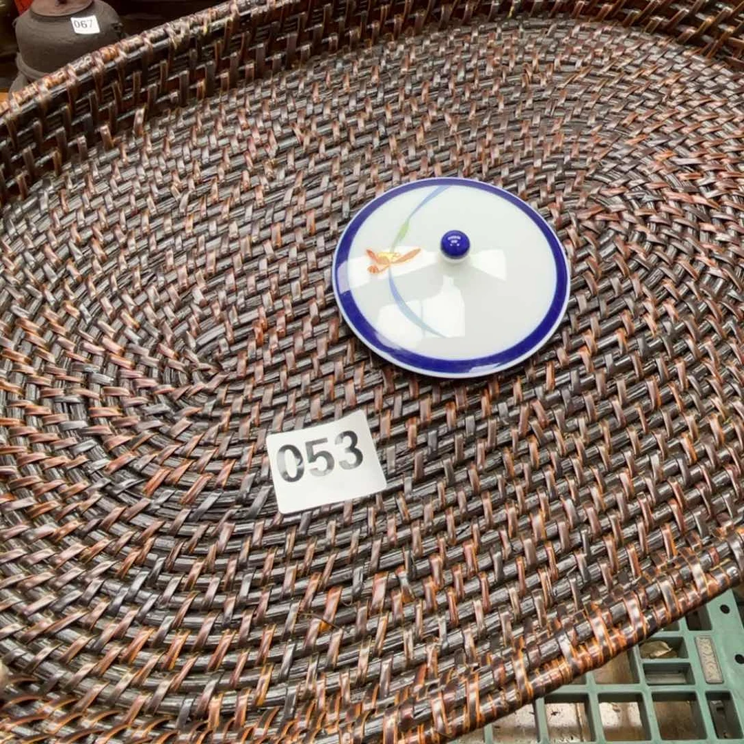 瓷片摆件工艺品摆件666