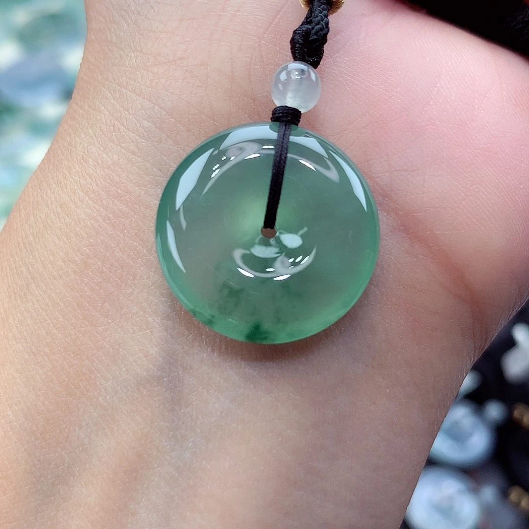 颈饰未镶嵌翡翠编号48尺寸21.2-5.8