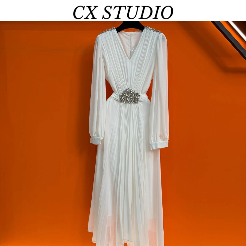 YC编码32 经典收腰轻奢时尚夏季连衣裙（定制女装）CX72