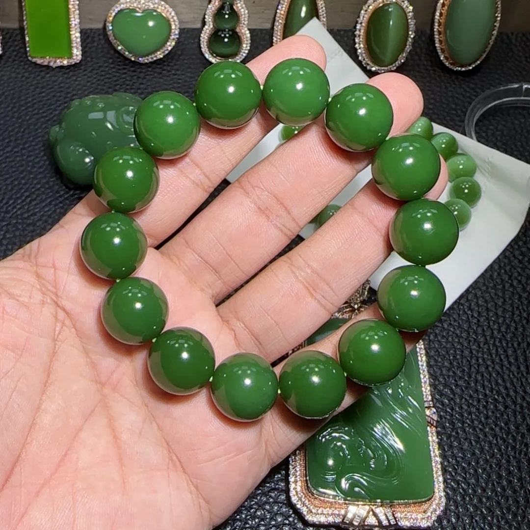 未镶嵌手链和田玉艾*