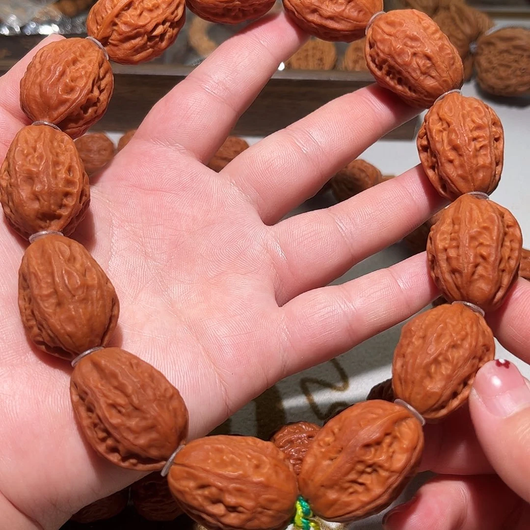 猴头核桃手串大枣手持