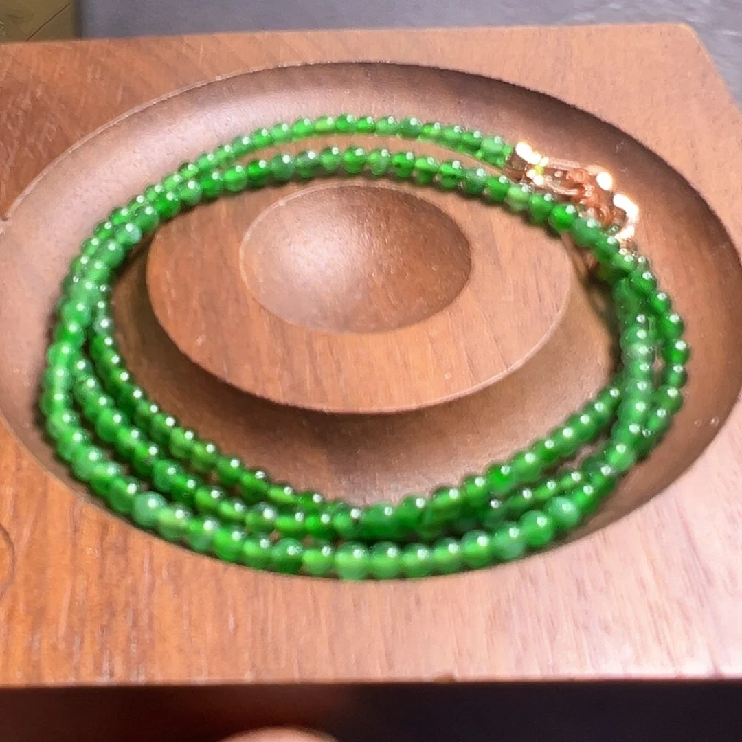 未镶嵌手链翡翠翡翠