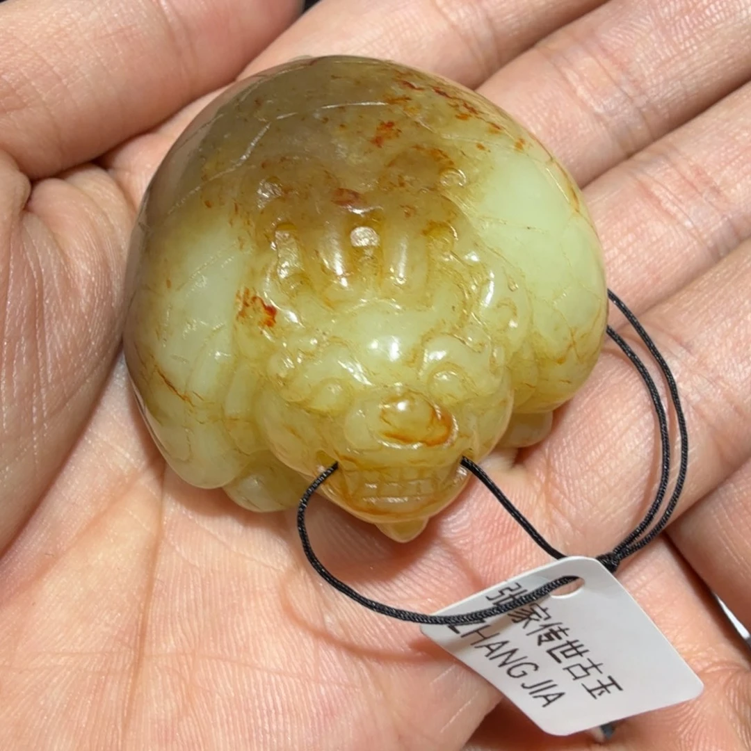 和田玉挂件未镶嵌静****⁰