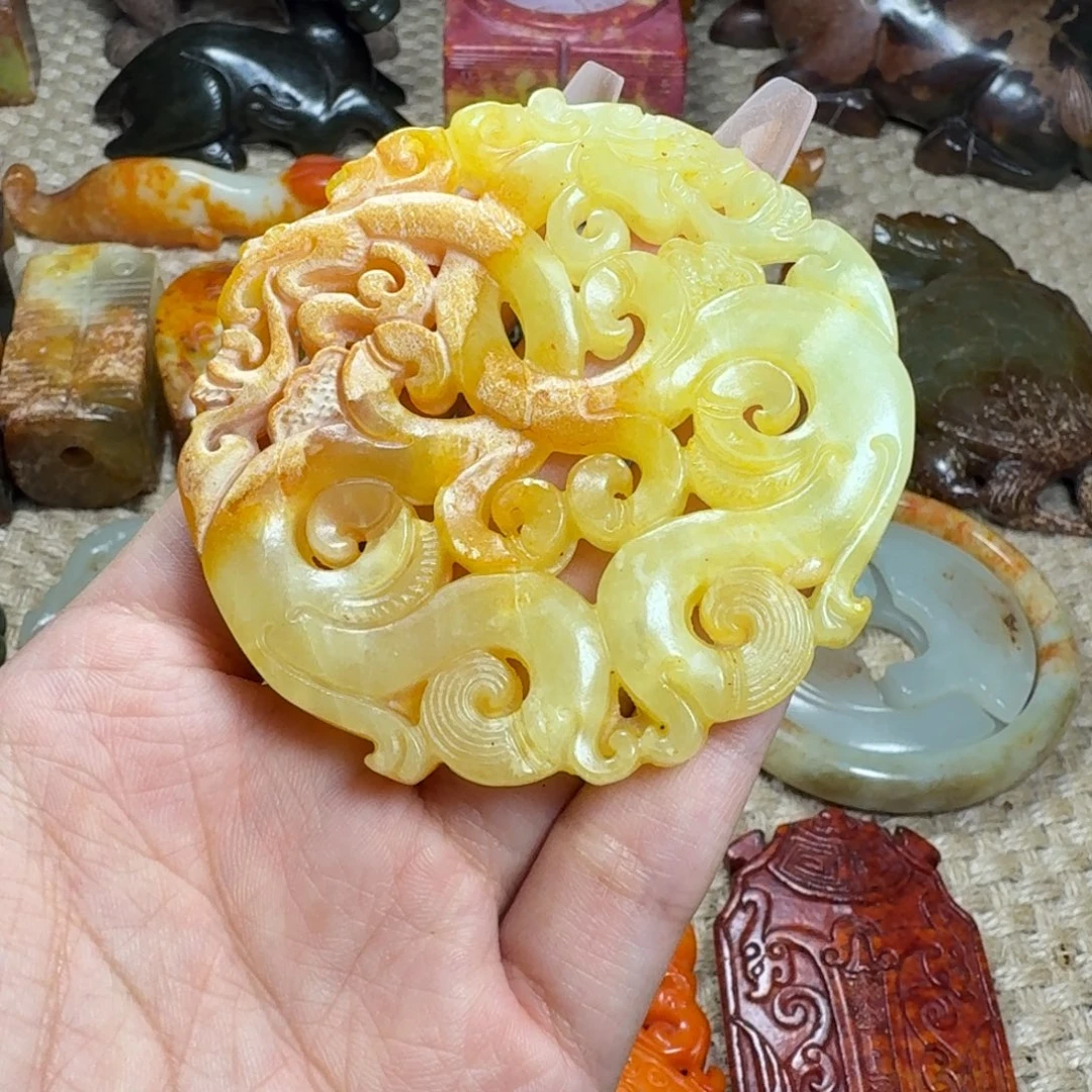 吊坠白玉菩提挂件