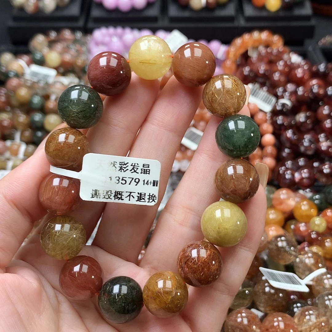 水晶未镶嵌手链手链