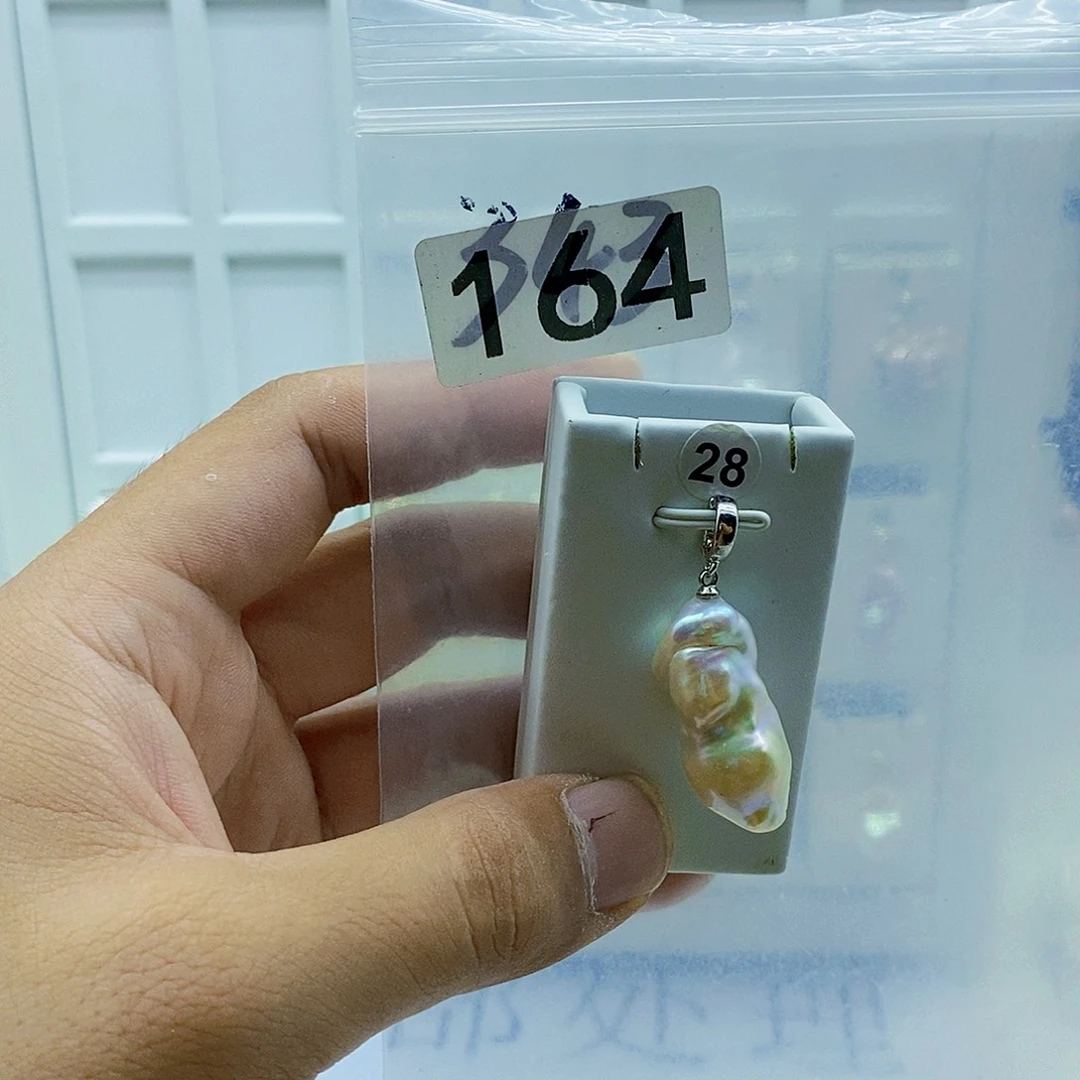 颈饰合金淡水珍珠