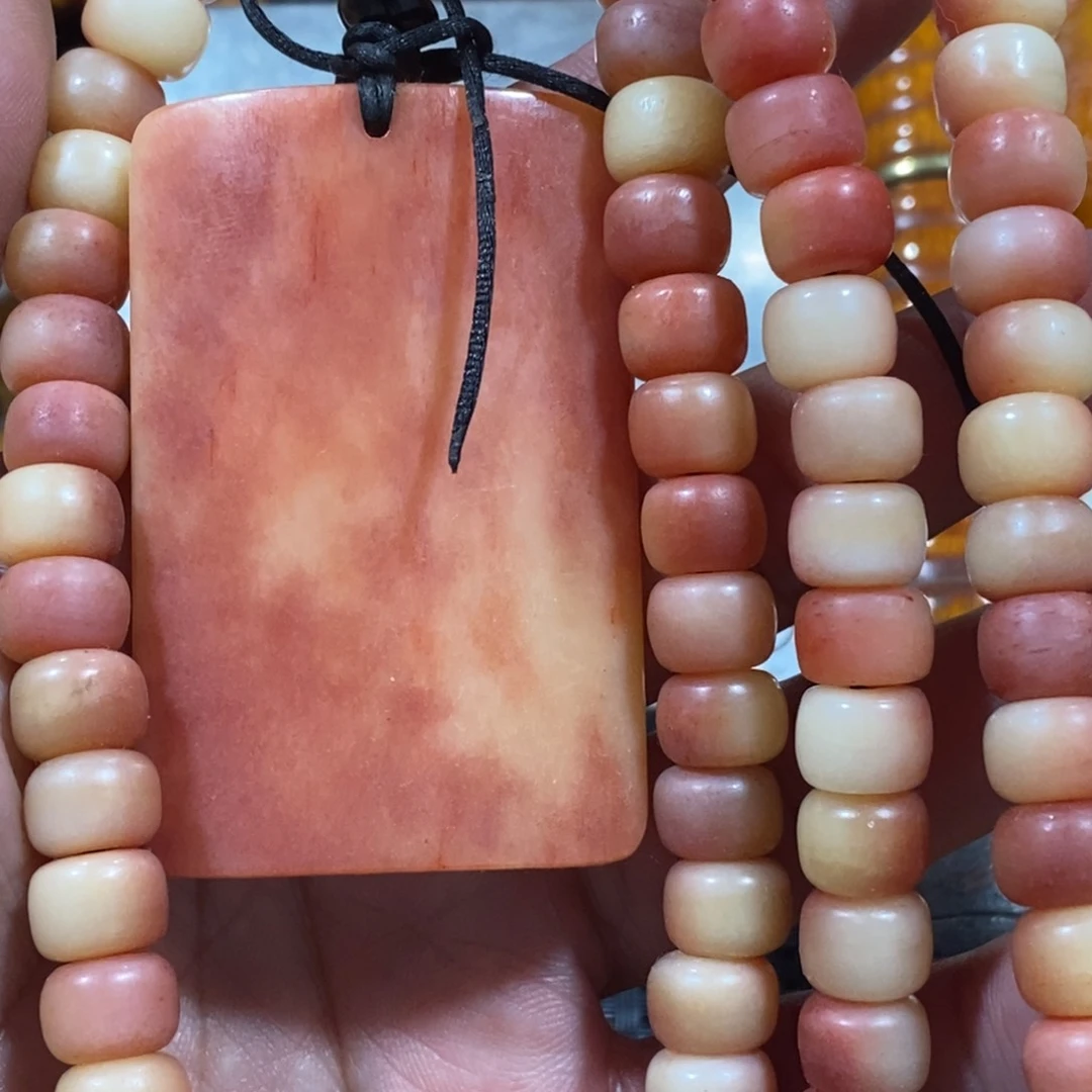 滴血莲花菩提吊坠