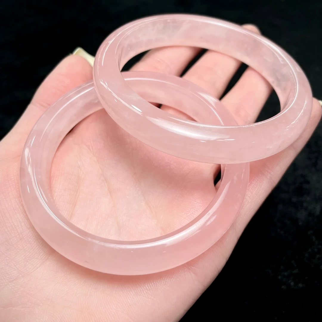【云上叙】粉水晶手镯-多样性发一件-11*8mm-V0417-5（东哥）