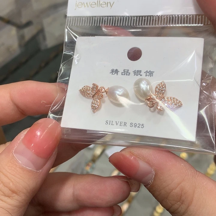 淡水珍珠戒指银S925镶嵌