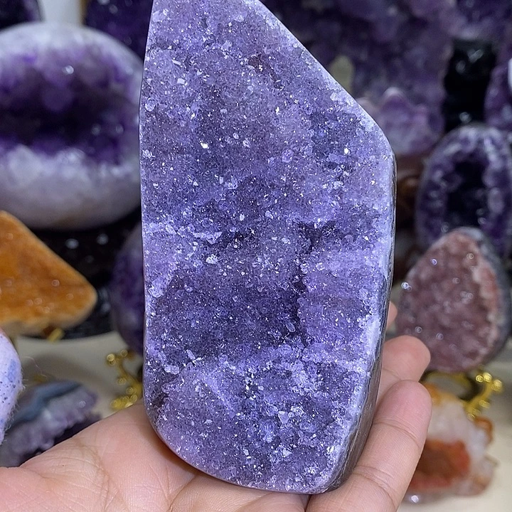 未镶嵌紫晶大型摆件（非配饰）