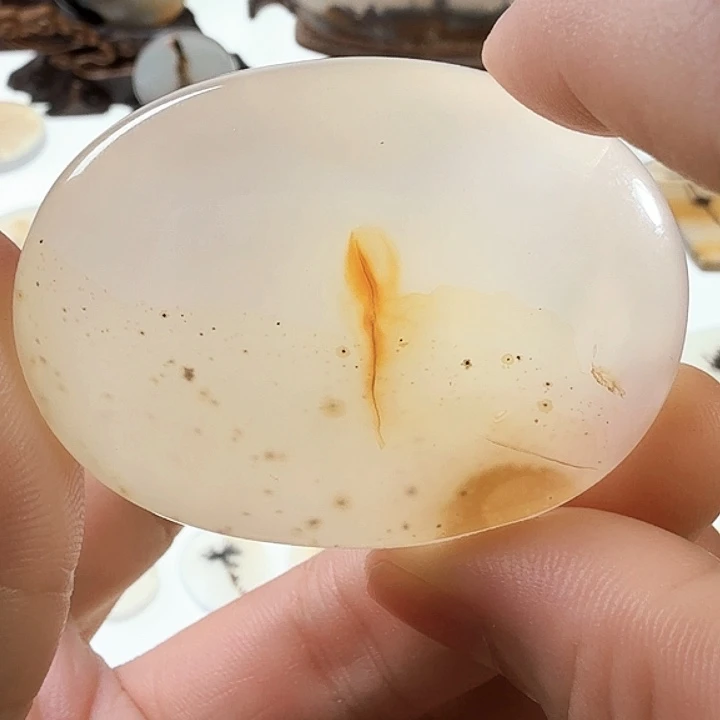 未镶嵌玛瑙/玉髓珠宝半成品