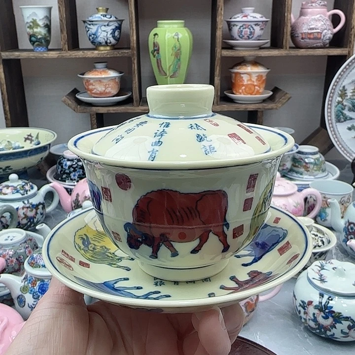 陶摆件专注景德镇567老厂瓷46