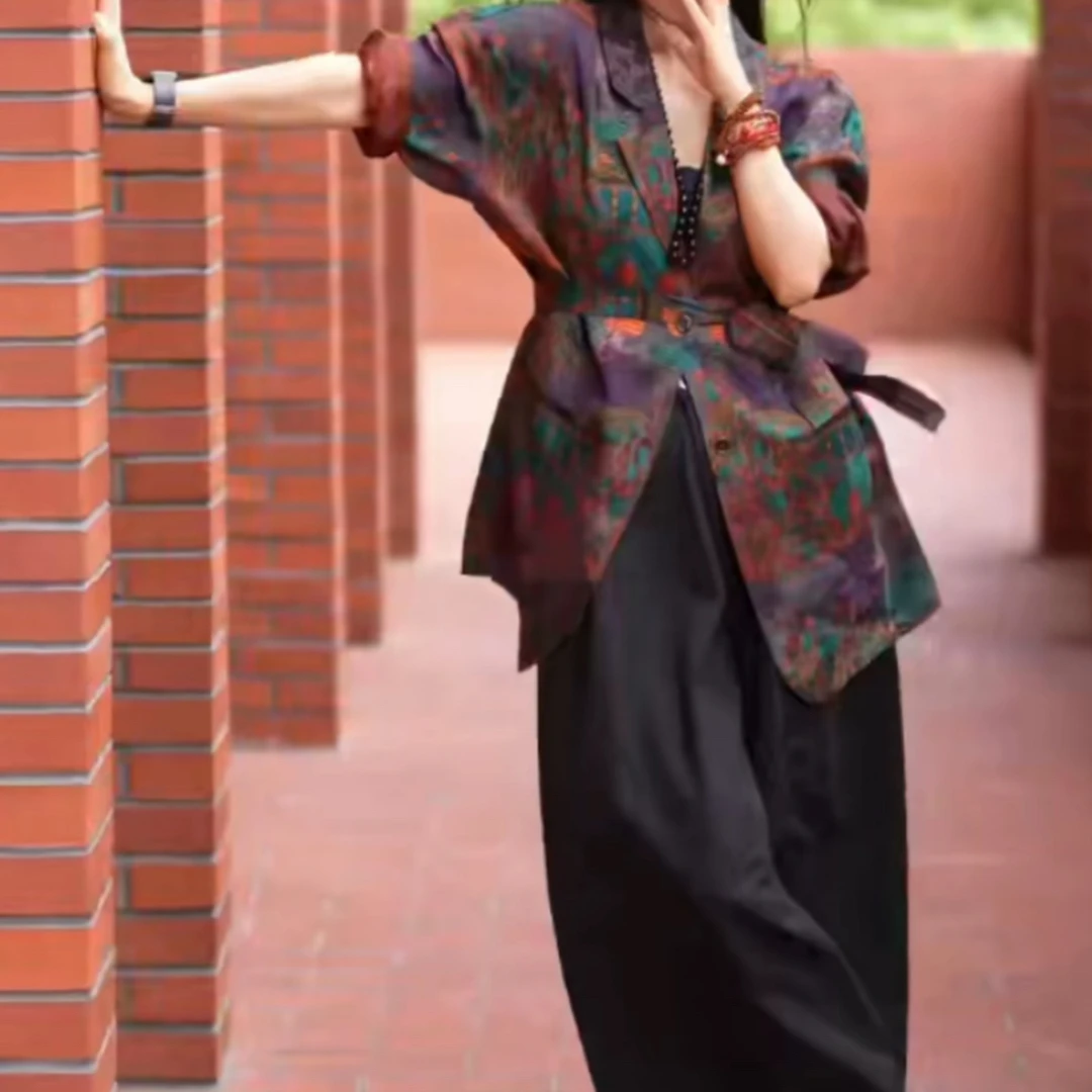 1新款时尚显瘦气质女士洋气百搭女装