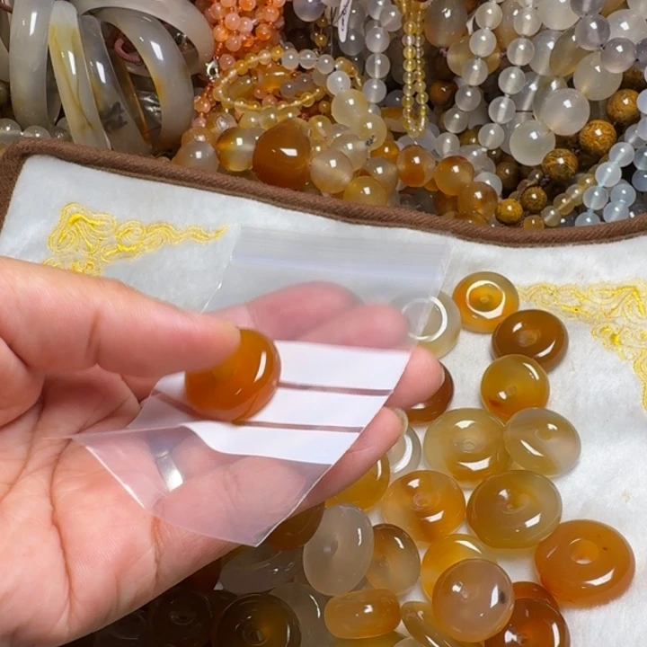 玛瑙/玉髓颈饰合金百*果66065