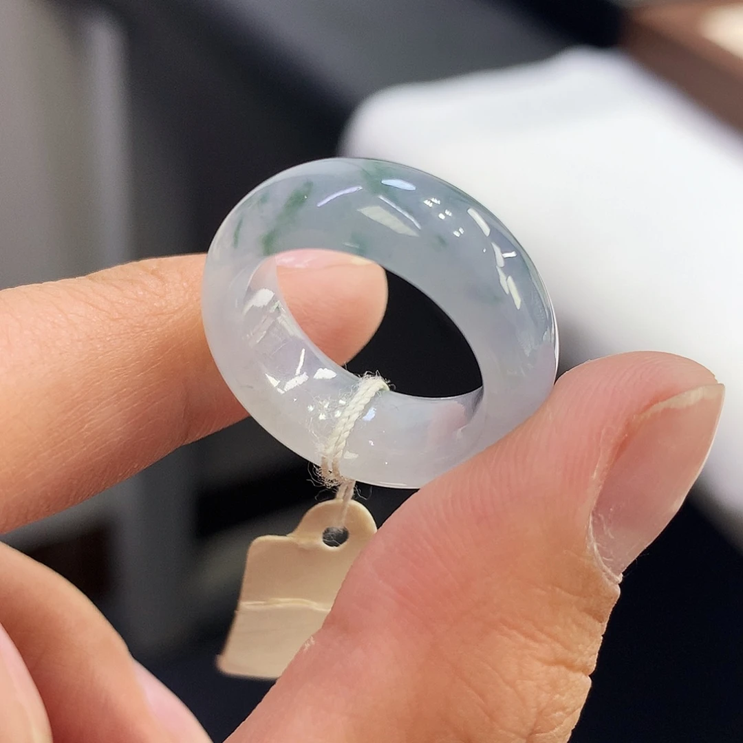 翡翠未镶嵌戒指12号