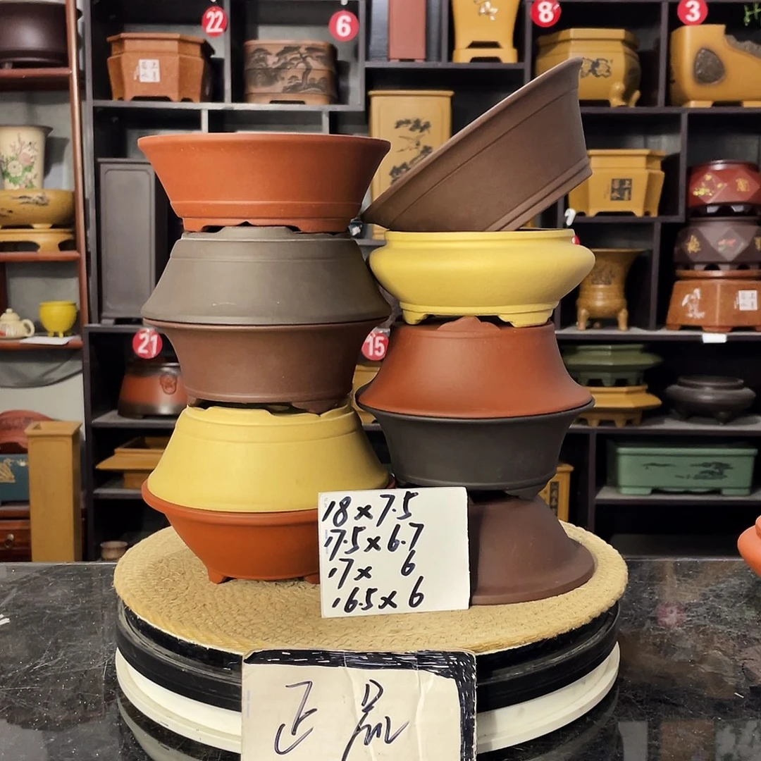 D-盆尚好紫砂花盆