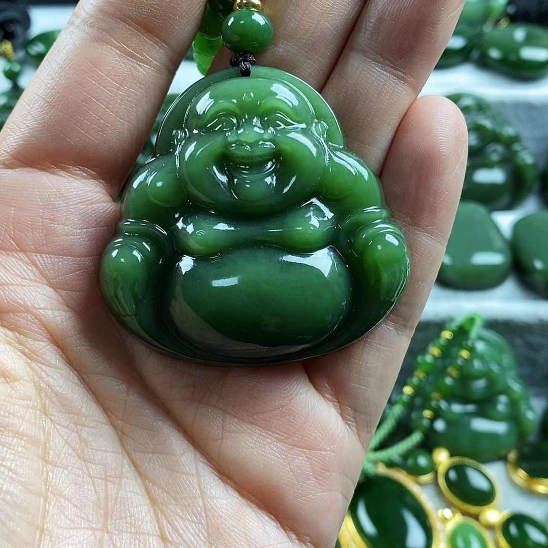 和田玉（碧玉）未镶嵌颈饰