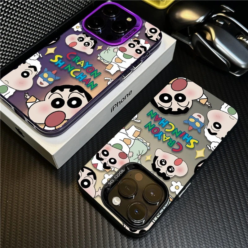 小新卡通适用苹果16promax手机壳iPhone15创意14保护套17新款防摔