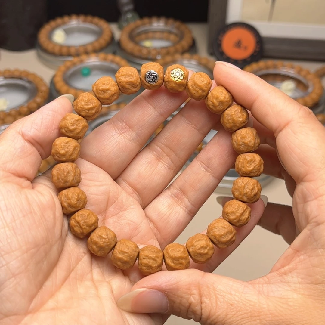 猴头核桃手串无暇双标龙蛇