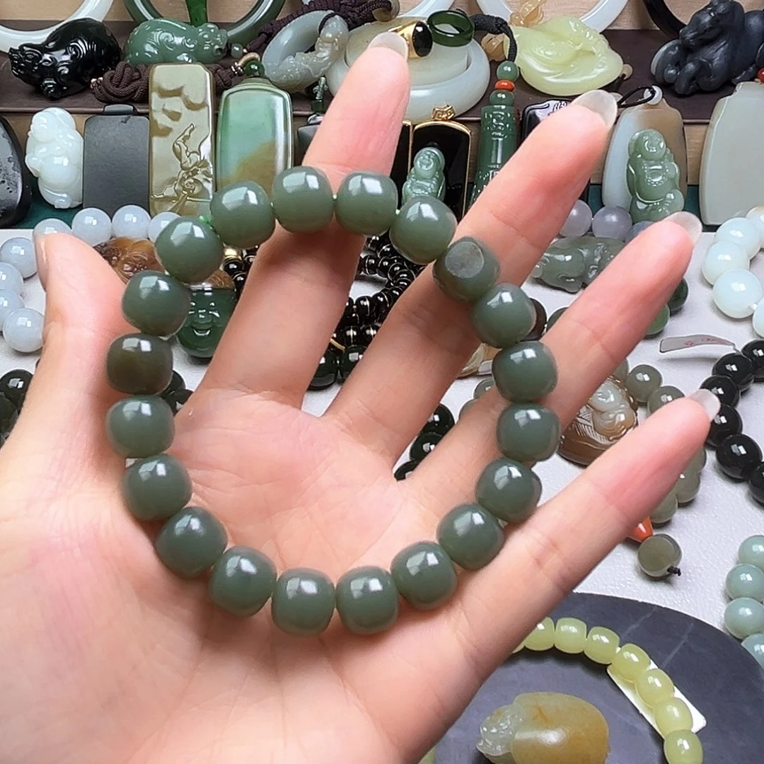 未镶嵌手串和田玉