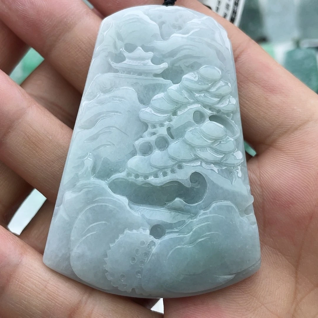 颈饰未镶嵌翡翠翡翠