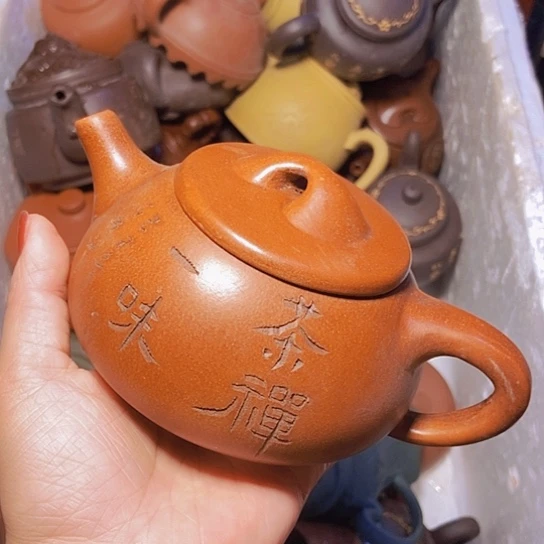 茶壶紫砂全手工制作宜兴紫砂