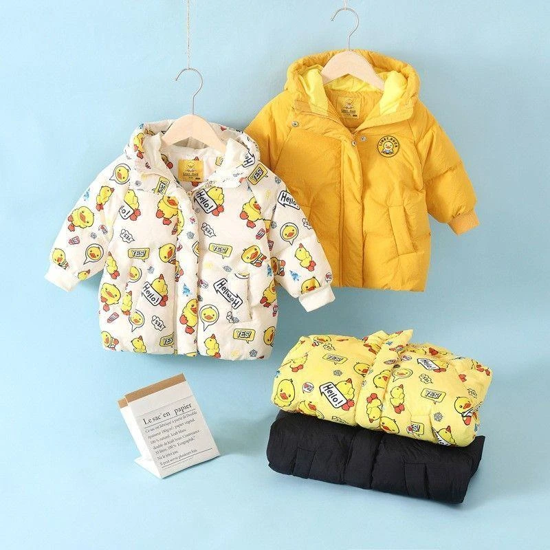 反季儿童男童羽绒服女童加厚童装宝宝儿童羽绒服