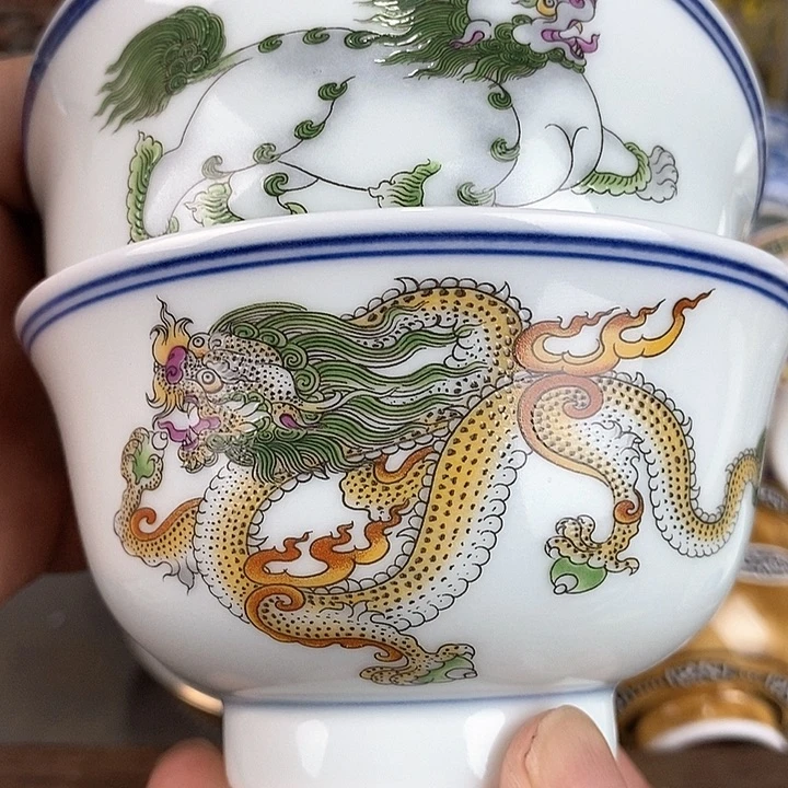 景德镇陶瓷藏式茶碗