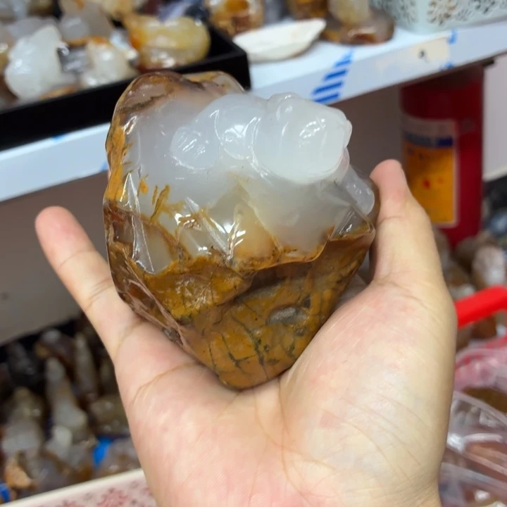 未镶嵌吊坠(不含链)玛瑙/玉髓