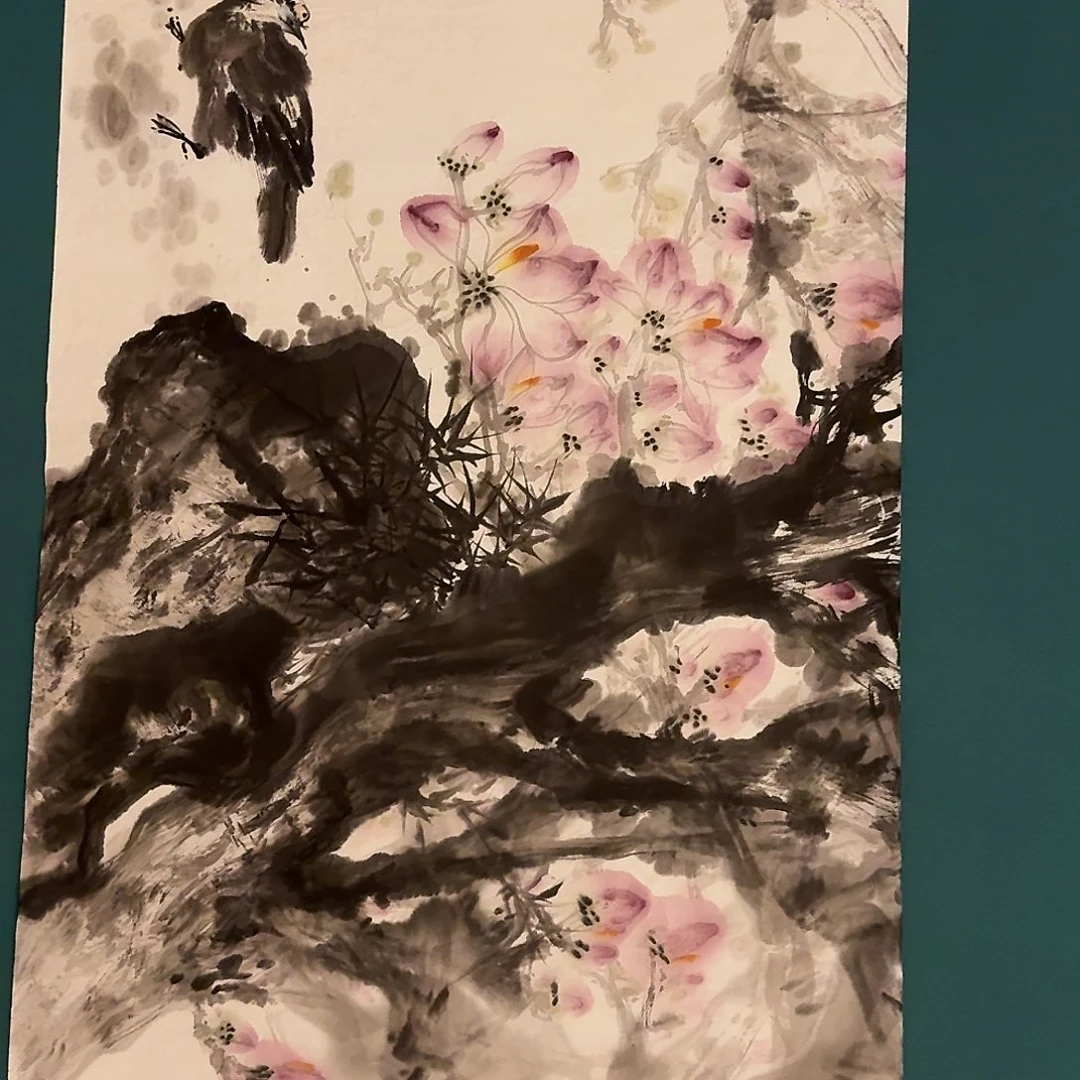 国画恽老师作品画作
