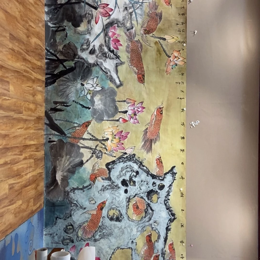 【闪购商品】国画暗*墨鱼精品墨鱼精品