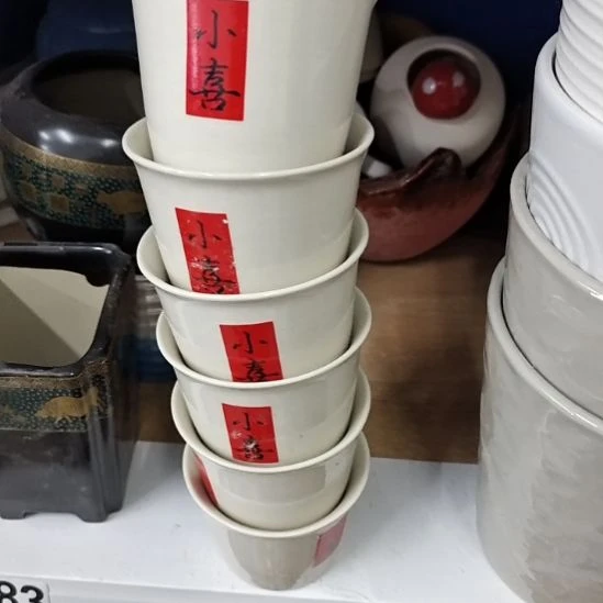 微瑕陶瓷花盆满12包邮