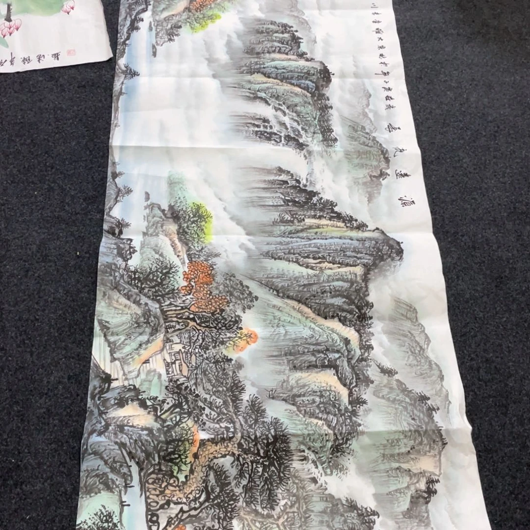 国画国画作品画心一张