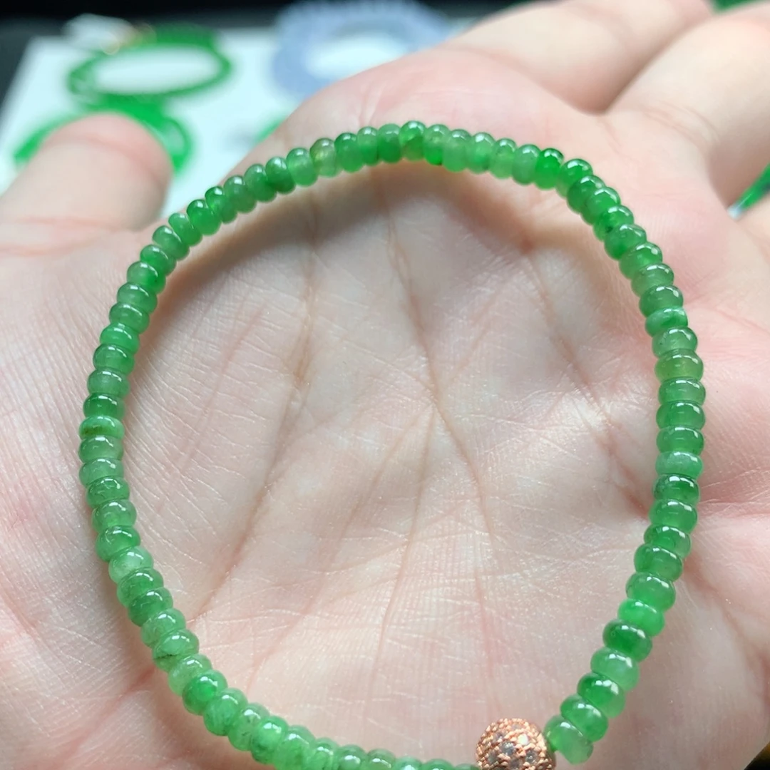 翡翠未镶嵌手链翡翠
