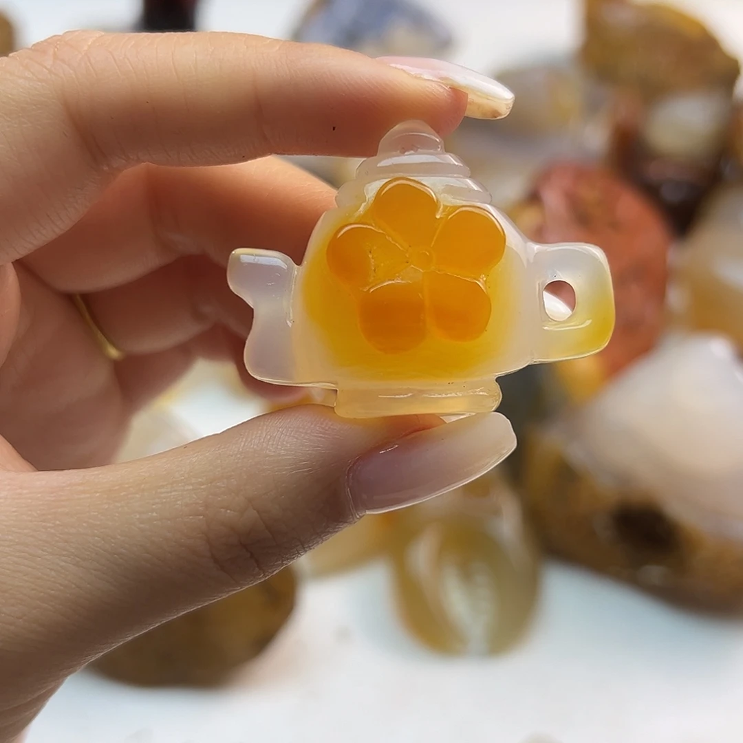 玛瑙/玉髓未镶嵌颈饰