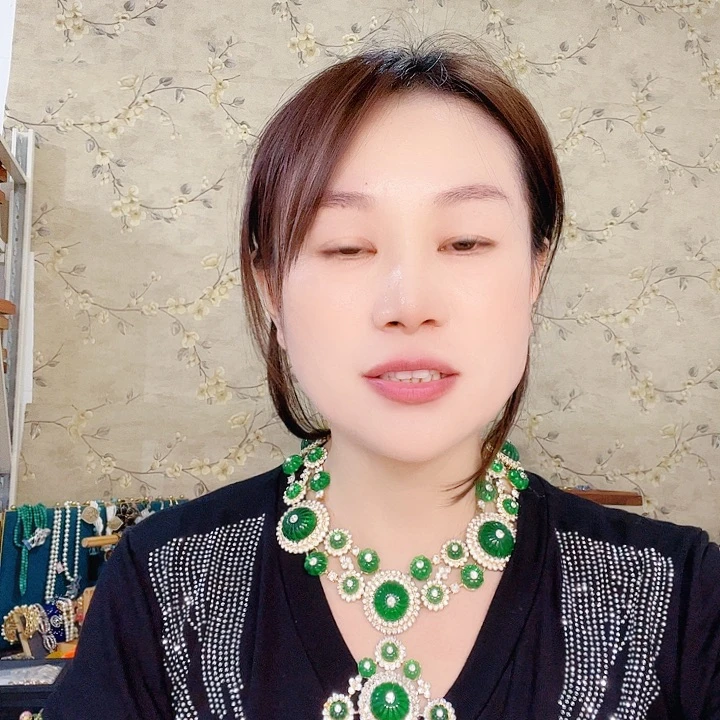 纯铜合金琉璃项链