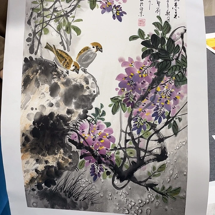 国画今天今天早上起来发现