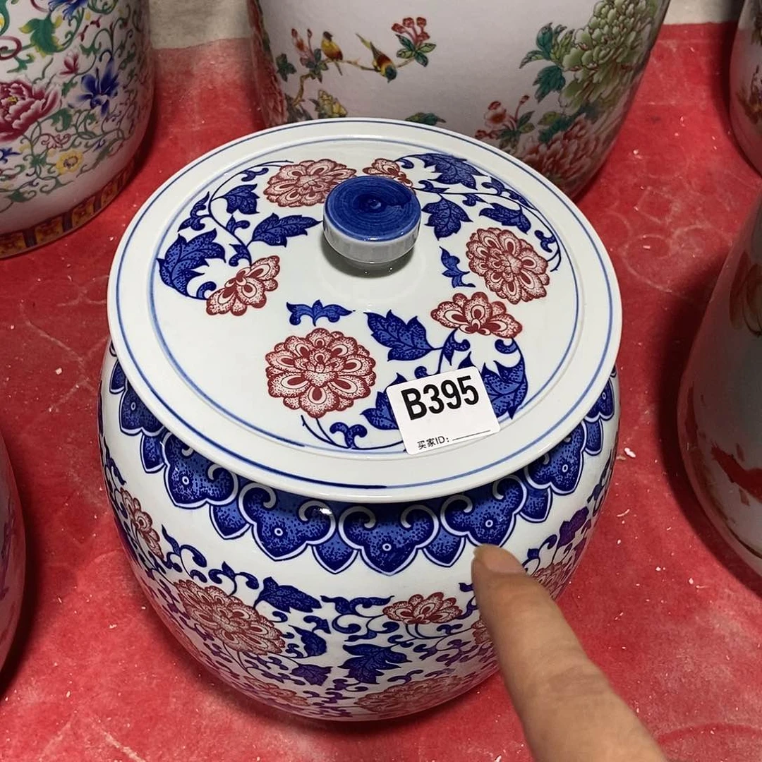 瓷片景德镇陶瓷罐395