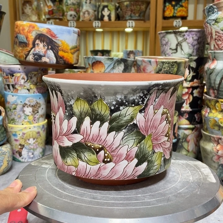 景德镇艺术手绘作品