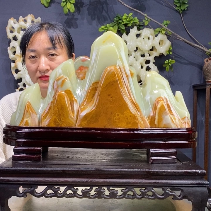 石材精品古青石摆件