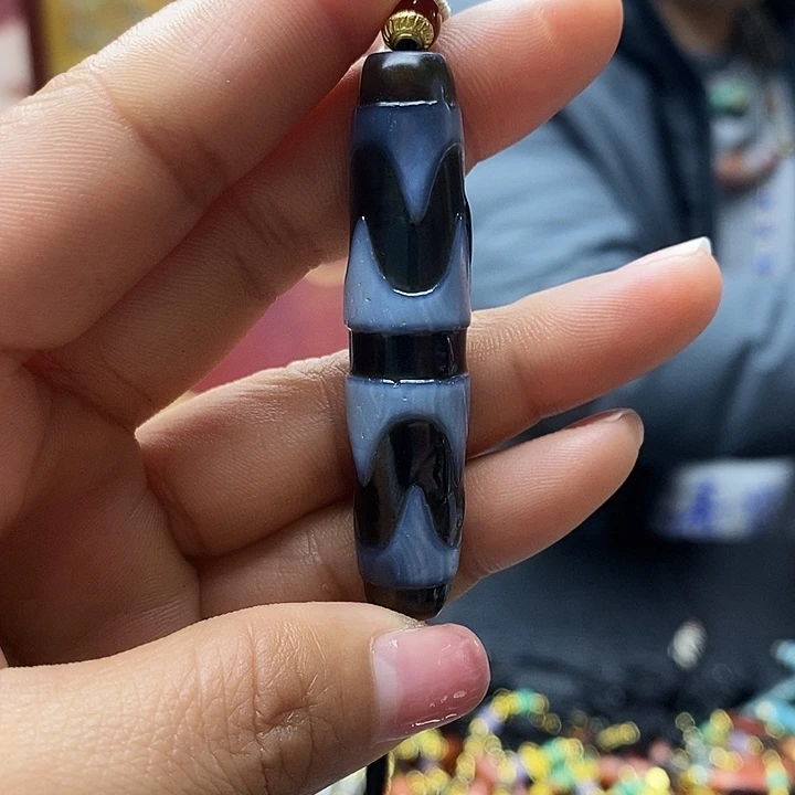 玛瑙/玉髓合金颈饰