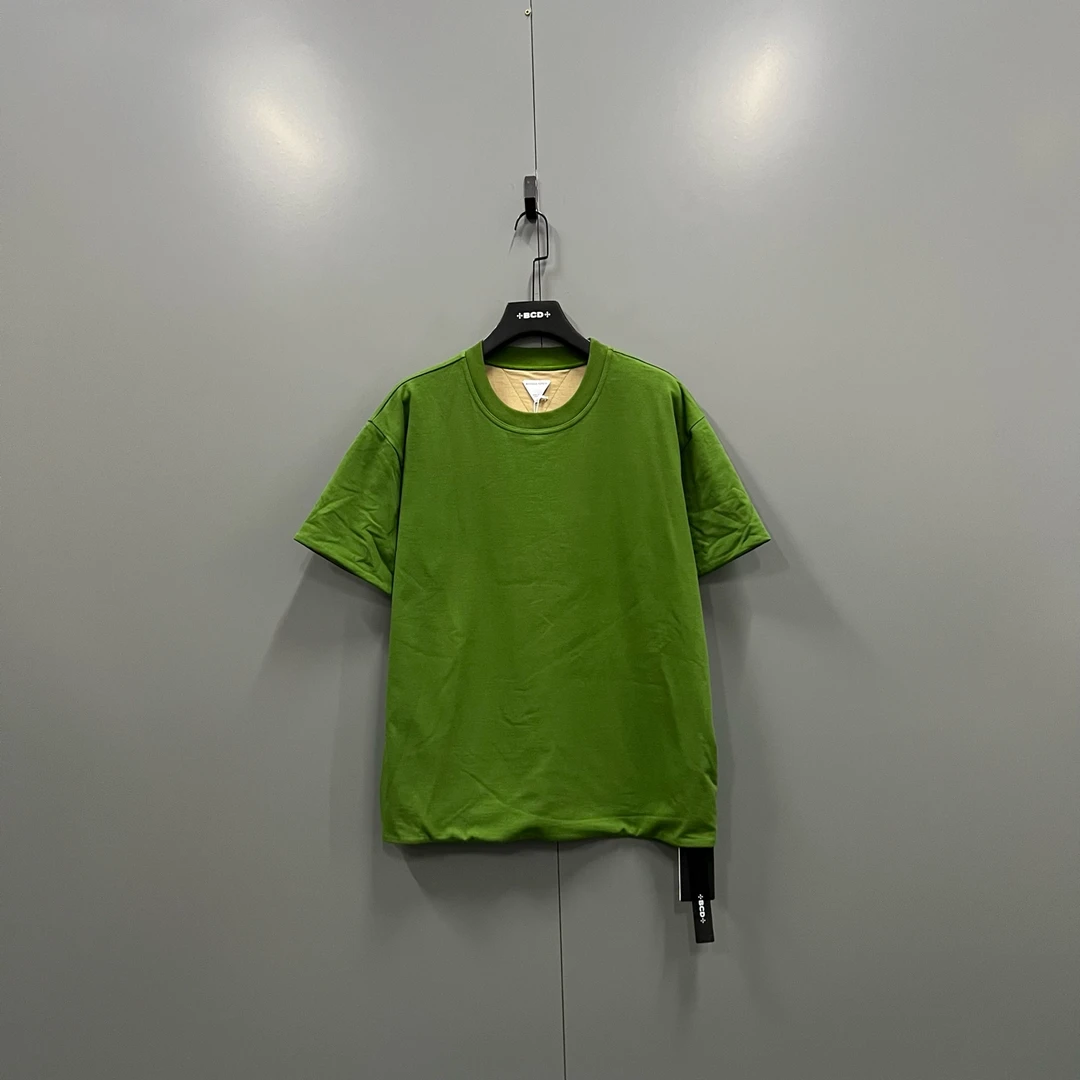 未使用 BOTTEGA VENETA/葆蝶家 n4/BV 绿色圆领短袖 s码/020607