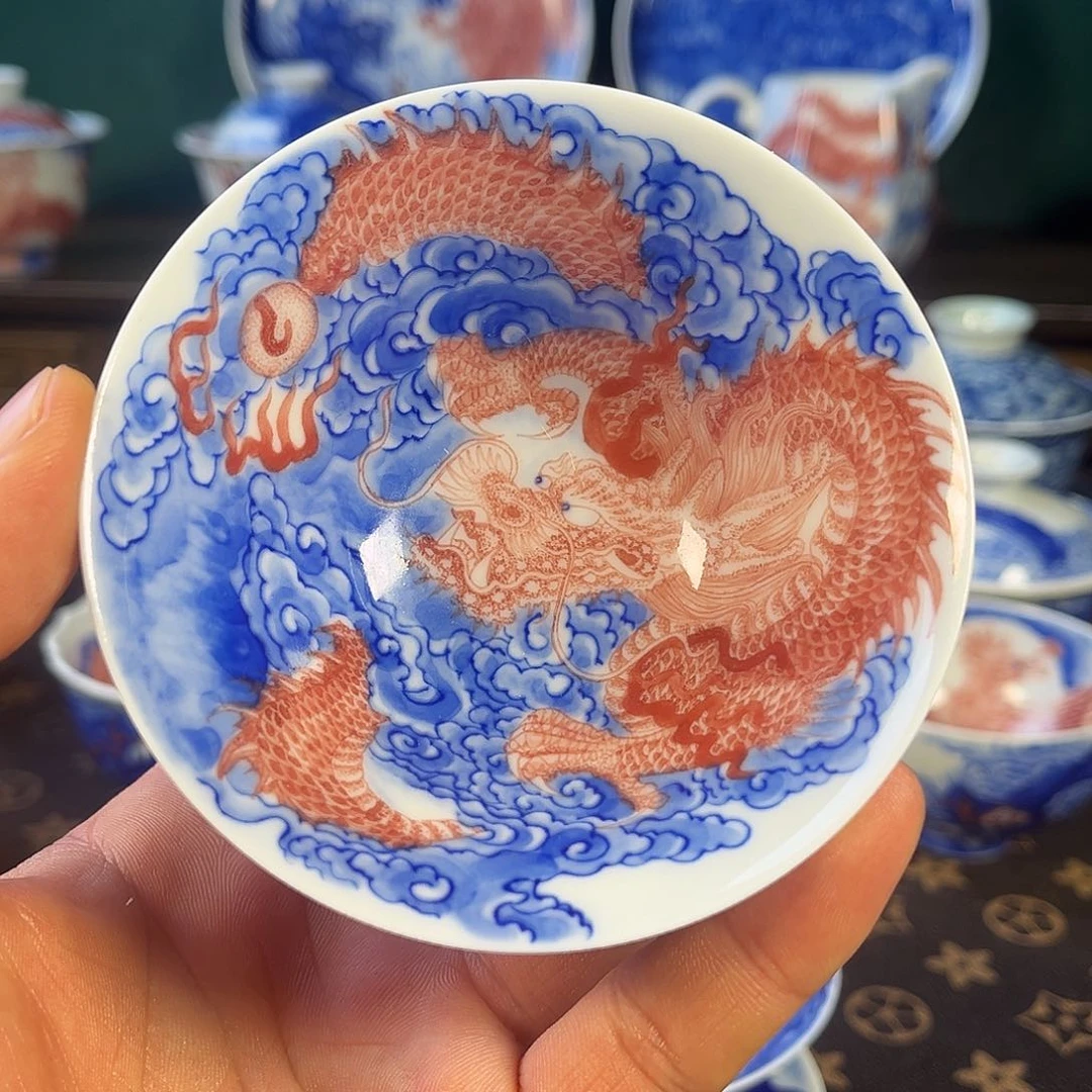 瓷片自成堂景德镇手工手绘