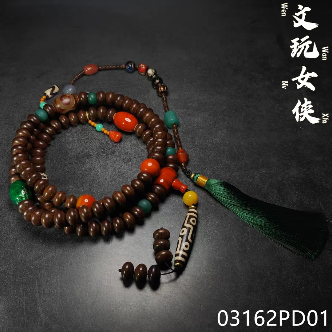 《万象阁慧慧店W》精品六道木挂件11+【男女同款】03162PD01H3-8