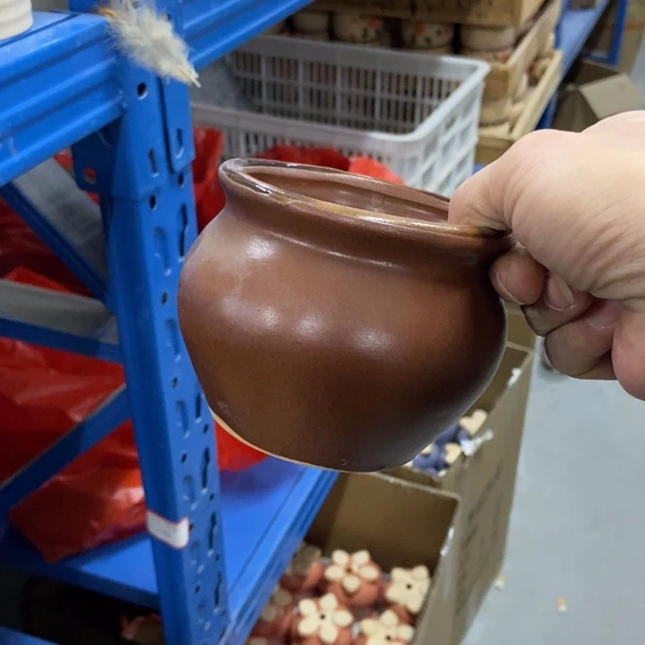 陶瓷花盆单场满9.9发9*8